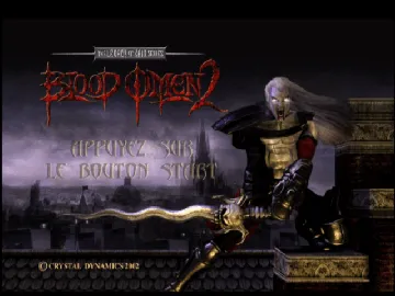 Blood Omen 2 - The Legacy of Kain Series screen shot title